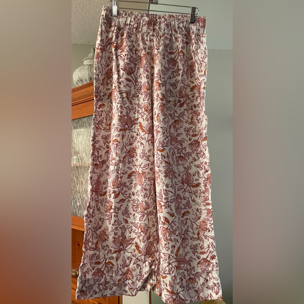 Haute Hippie Pink and Orange Patterned Skirt